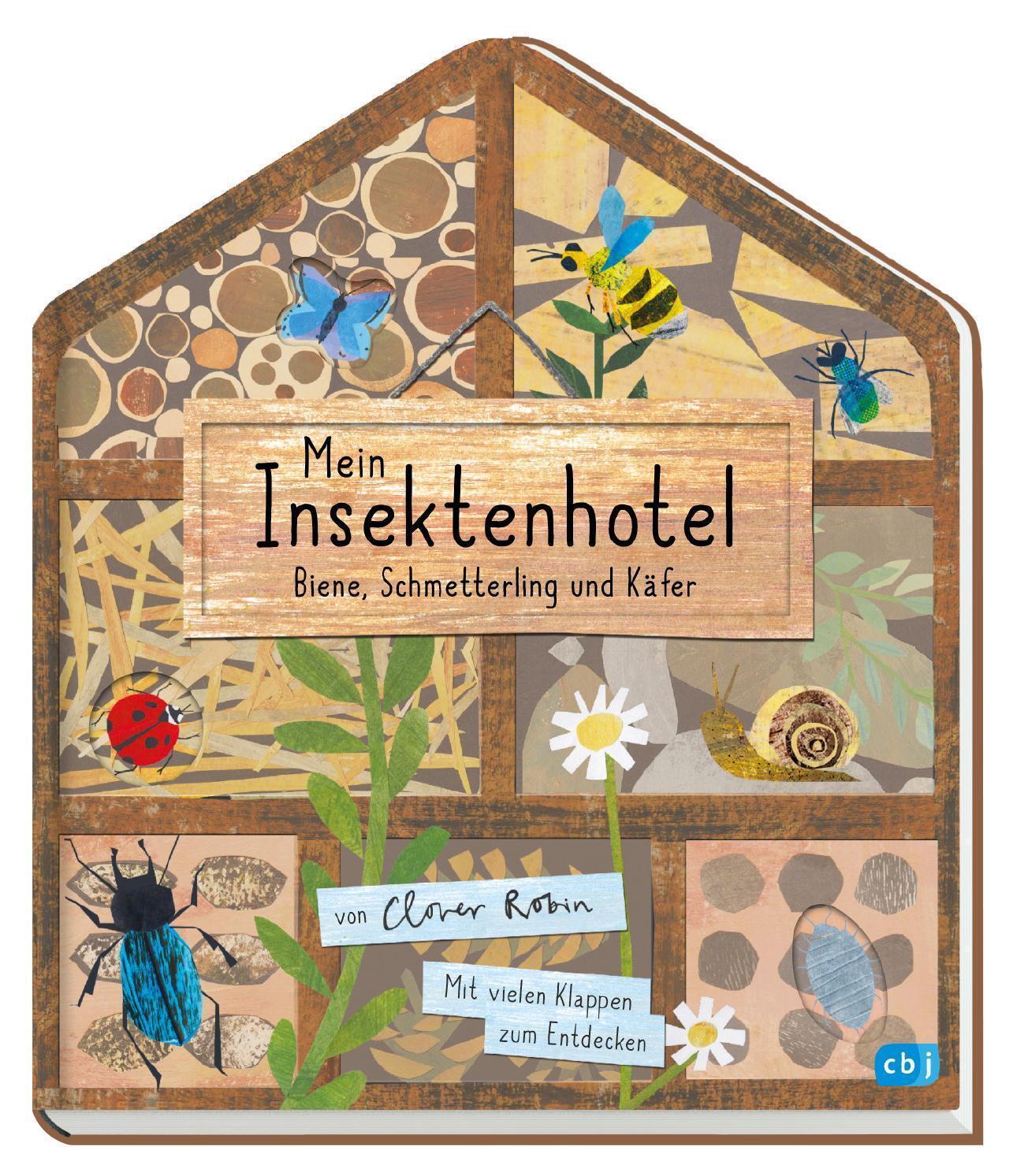 Thumbnail - Mein Insektenhotel - Biene, Schmetterling Und Käfer | Clover Robin |