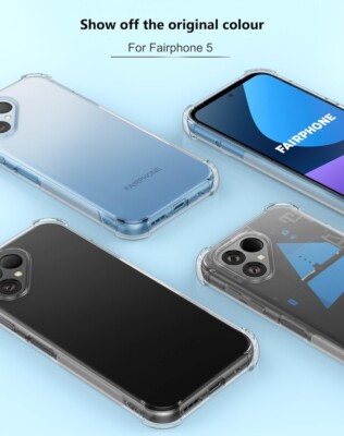 PIXFAB For Fairphone 5 Case, [Ultra Slim] Scratch Resistant