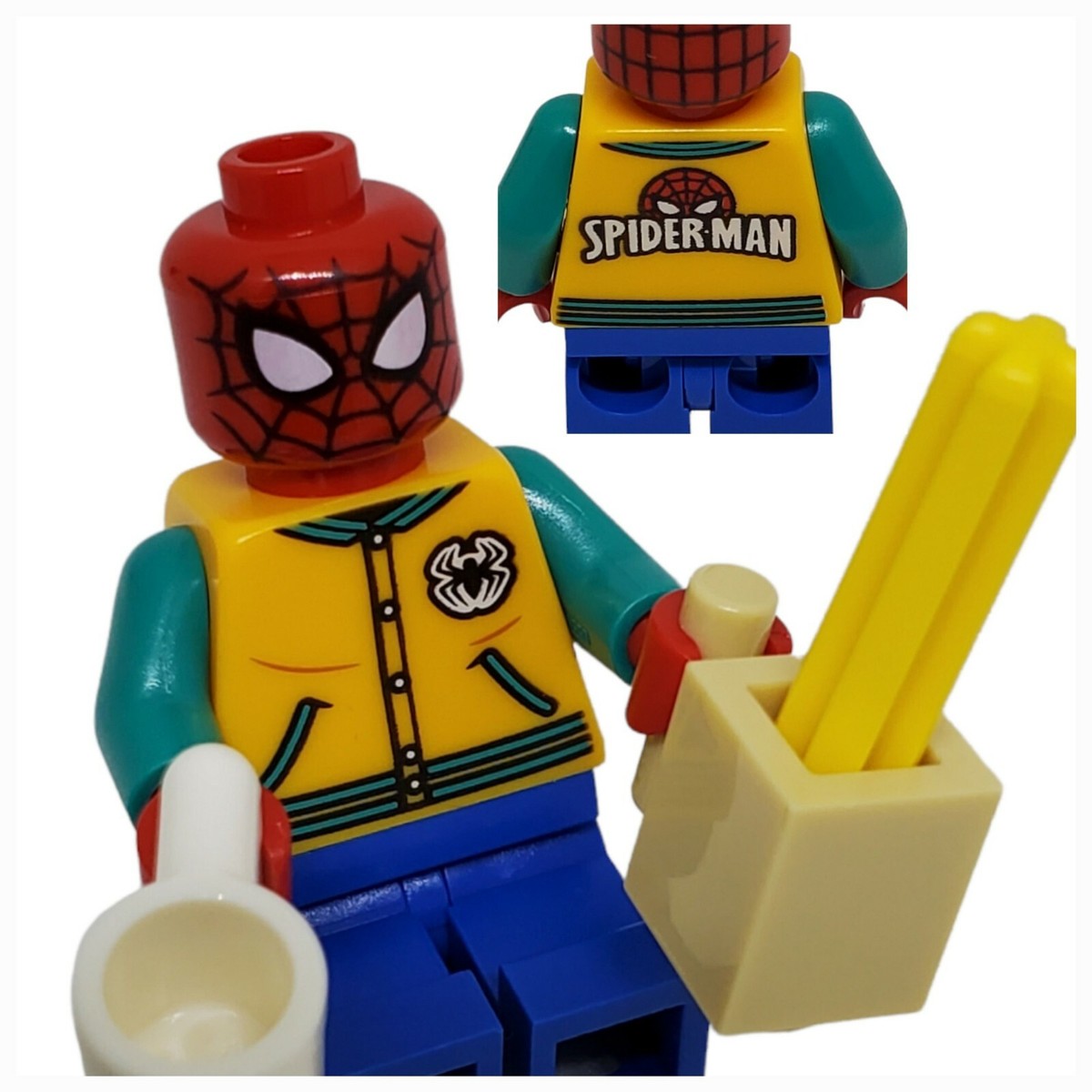 lego-spiderman-minifigure-marvel-avengers-letter-jacket-churro-ebay