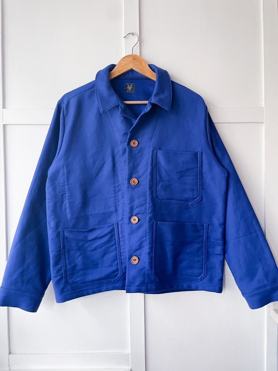 1950s Style Moleskin Chore Jacket - Made In England - VTG 1950s Style Moleskin Chore Jacket - Made In England - VTG