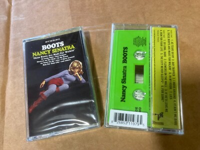 Nancy Sinatra Boots Limited Edition GREEN Cassette Tape! 2 Bonus Tracks! NEW! bl