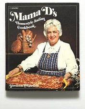 Mama D's Homestyle Italian Cookbook by Giovanna D'Agostino HC 1975