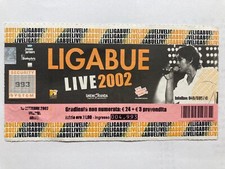 biglietto usato concerto LUCIANO LIGABUE LIVE 2002 - ARENDA DI VERONA COLLEZIONE