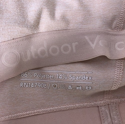 Sujetador deportivo para mujer Outdoor Voices Steeplechase bralette talla XS rosa claro usado en excelente estado - Imagen 8 de 8