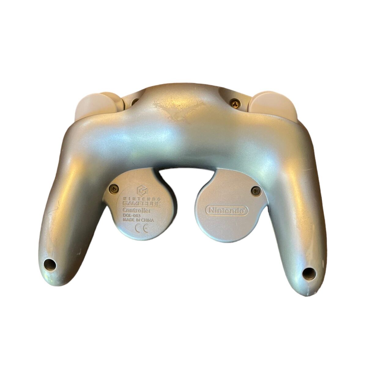 Official OEM Nintendo GameCube Controller Platinum Silver M Official OEM Nintendo GameCube Controller Platinum Silver M