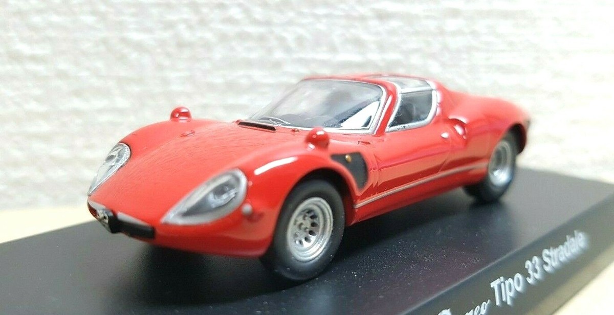1/64 Kyosho Alfa Romeo TIPO 33 STRADALE RED diecast car model | eBay