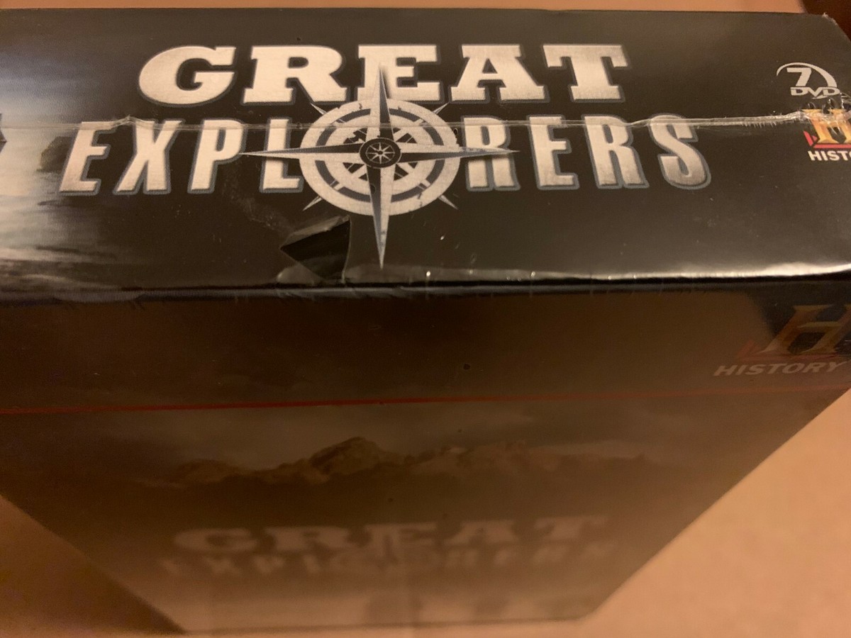 History Channel Box Set 'Great Explorers' Sealed New Out Of Print