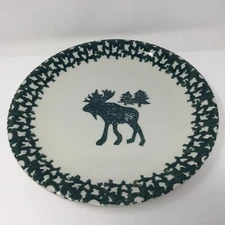 Tienshan Folk Craft Moose Country Serving Plate  12” vintage