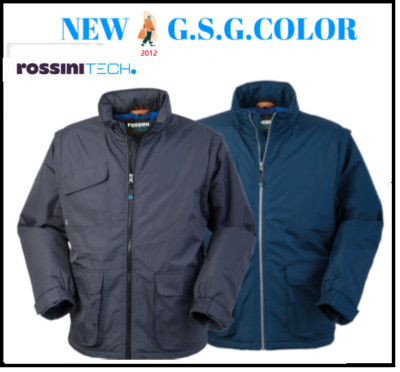Rossini Herrenjacke Arbeitsjacke Gepolstert Und Abnehmbare Ärmel