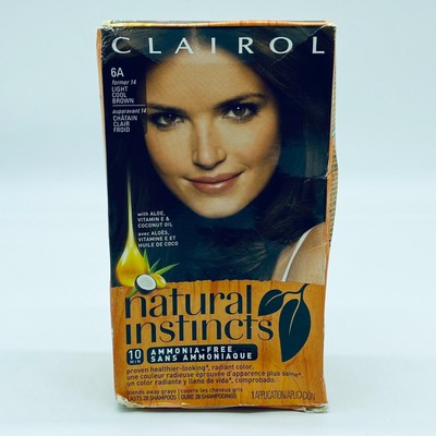 Clairol Natural Instincts Hair Color 6A Former 14 Tweed ...