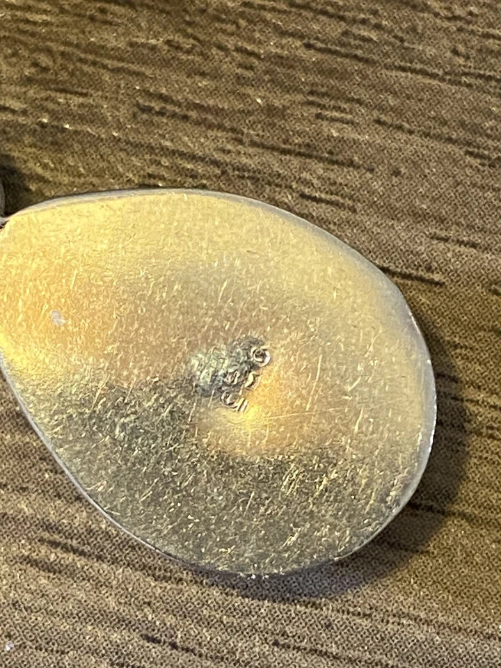 Colgante Larimar PLATA ESTERLINA. ¡HERMOSO! Foto 3 de 4