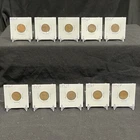 1950P-1959P Lincoln Wheat Cent Collectible Coin Set (10 Coins) G-BU (READ!)