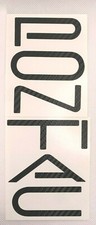 Carbon Fiber Rear Lettering Overlay Decal 1993-2002 Pontiac Firebirdtrans Am Carbon Fiber Rear Lettering Overlay Decal 1993-2002 Pontiac Firebirdtrans Am