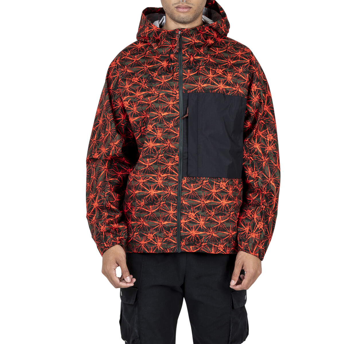 Мужская зимняя спортивная куртка Nike ACG Packable Jacket Black Red CK2352-675 Hypershield