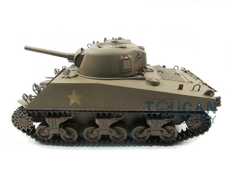 1/16 Mato Almost Full Metal M4A3 Sherman RC Tank Infrared Recoil KIT 1230 - Image 3 of 4