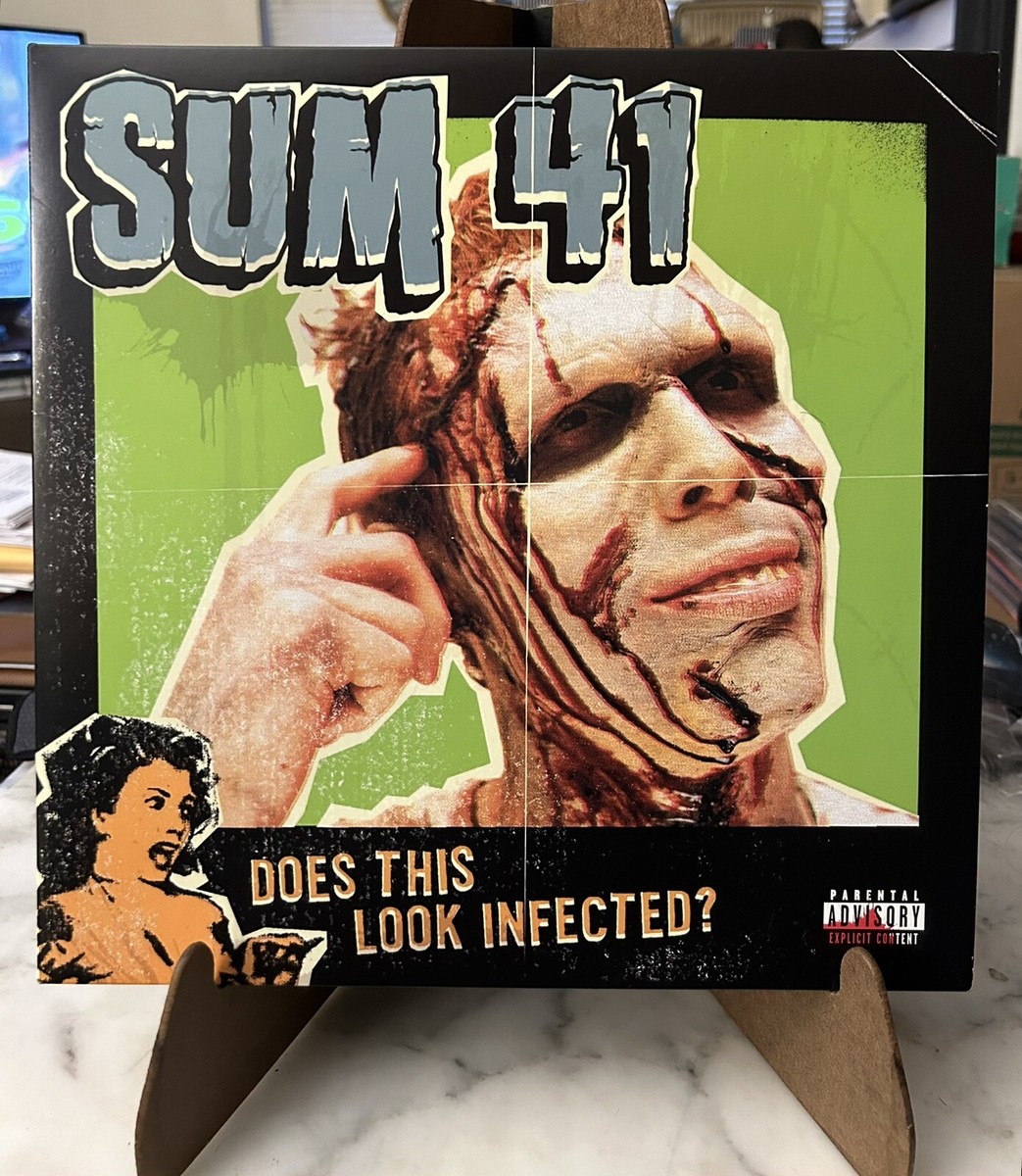 SUM 41 DOES THIS LOOK INFECTED ORANGE SWIRL VINYL*** | eBay