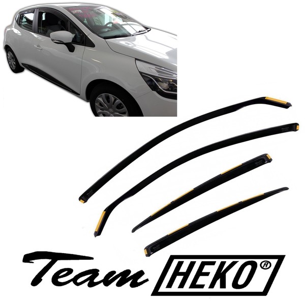 Windabweiser Regenabweiser Heko FüR Renault Clio 4 2012-2019 5-TüRer 4-Tlg-image