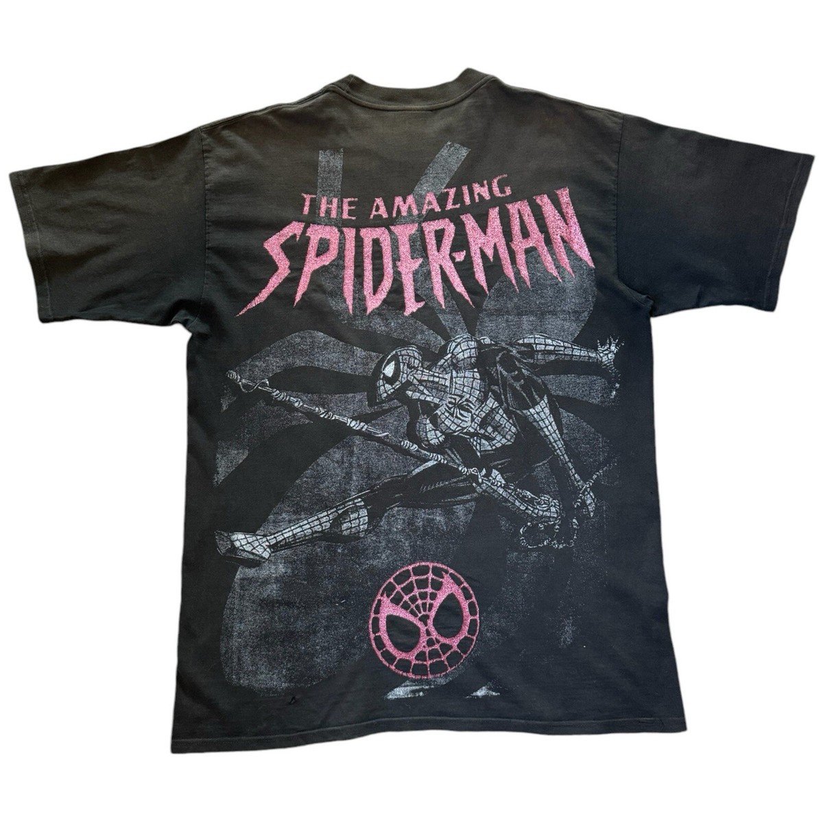 Vintage 1990's Spiderman Marvel Resurreccion Mexican Tee Shirt