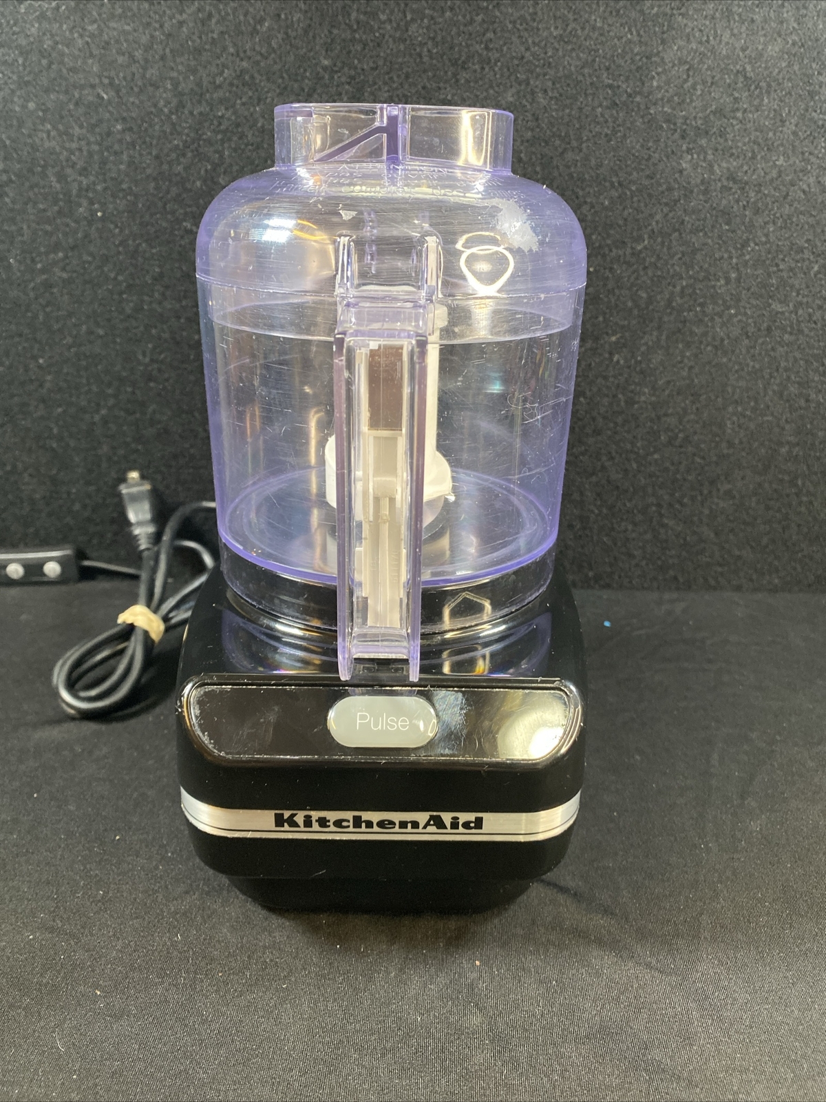 Kitchen Aid Chef's Chopper Mini Food Processor 3 Cups KFC3100ER2 Black