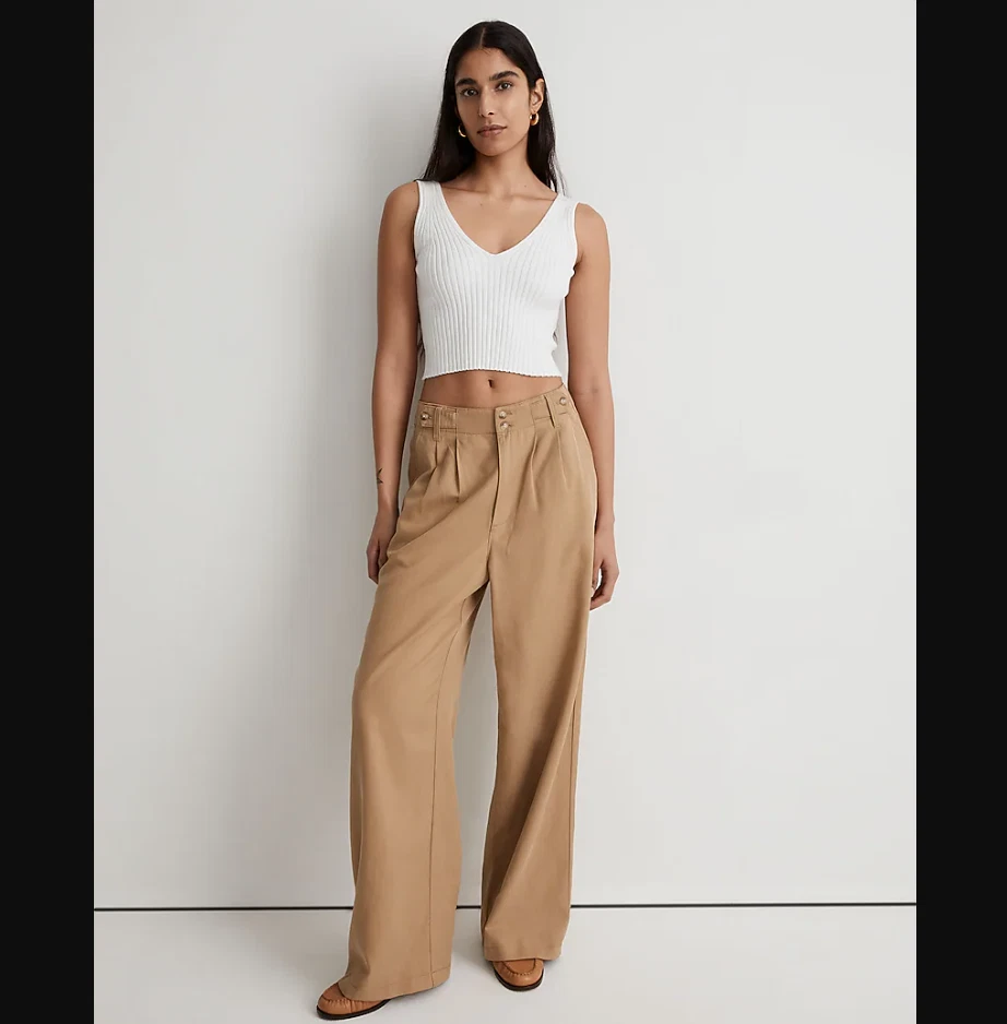best women's petite linen pants