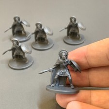 LOT 5 Warrior HERO MONSTER Miniature For Dungeons Dragon D D Figure toy gifts