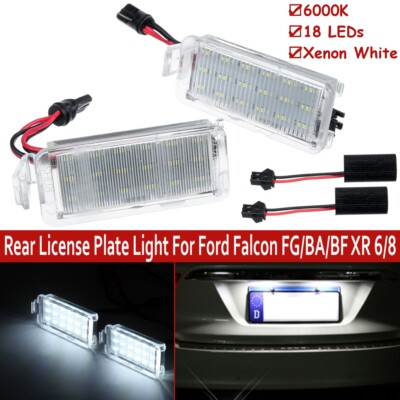 2x LED Kennzeichenbeleuchtung Lampe für Ford Falcon FG/BA/BF XR 6/8 2003-2008