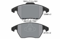 Textar 2358901 Bremsbelagsatz,Scheibenbremse FüR CitroëN,CitroëN