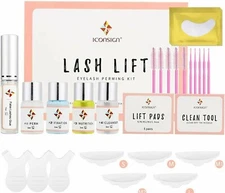 Lash Lift Kit, Eyelash Perm Kit, Professional Eyelash Curling Lash Extension 