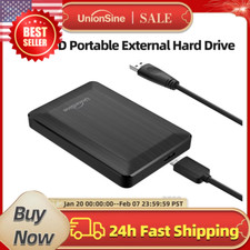 2.5" Portable External Hard Drive USB 3.0 250GB  2TB for PC Mac Laptop MacBook