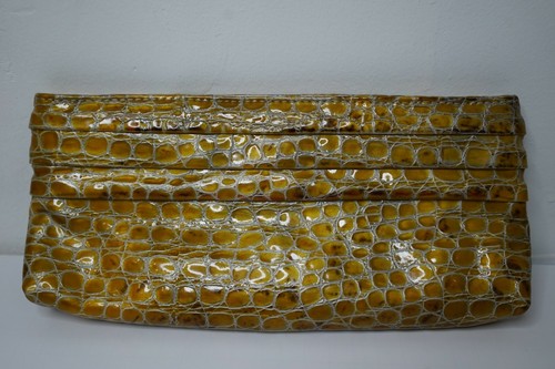 Bolso de mano Lauren Merkin para mujer con solapa en relieve con solapa de cuero marrón - Imagen 2 de 4