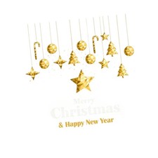 Christmas Window Clings Ornament Party Supplies Static for Home Shop