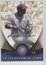 2005 Upper Deck SP Collection of Stars Signatures 4/5 Aramis Ramirez Auto 0c3