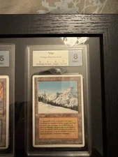 Magic MTG Dual Land Taiga FWB Graded FR