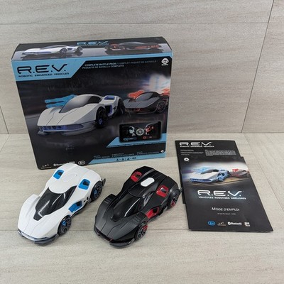WowWee REV Robotic Enhanced Vehicles Complete Battle Pack 0420 AI RC Cars Tested