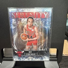 Noa Essengue RC 2025-26 Topps Chrome Serenity #SY-15 Chicago Bulls