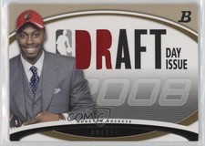 2008-09 Bowman Draft Picks & Stars Day Issue Relics Gold 4/10 Joey Dorsey 05fy