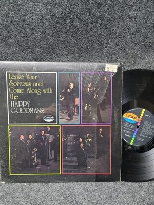 Vintage Happy Goodmans Leave Sorrows Come Along 12'' Black Vinyl LP Canaan