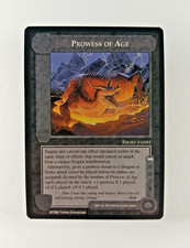 Prowess of Age - Middle Earth CCG card 1996 ICE MECCG The Dragons Hazard LotR