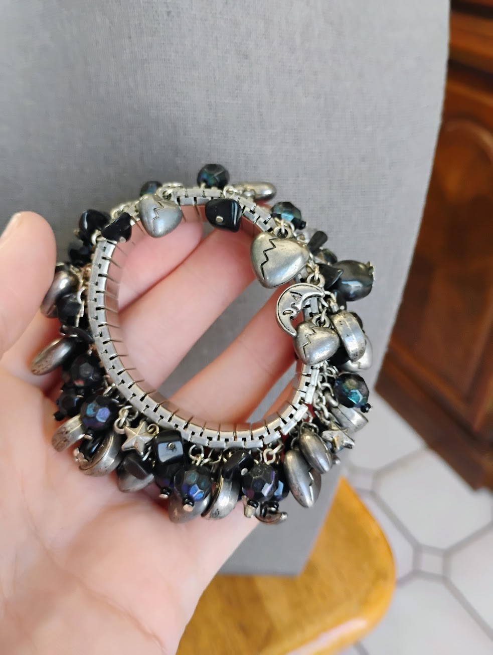 Celestial inspired stretchy bracelet - image 3
