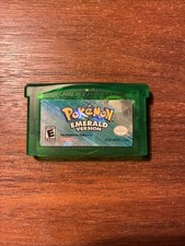 Pokemon Emerald Version * New Battery * (Game Boy Advance GBA) * AUTHENTIC *