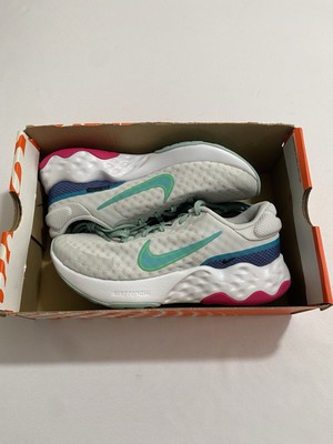 New Women s Size 5.5 - Nike Renew Ride 3 Photon Dust Ocean Cube DC8184 006