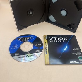 Sega Saturn Return to Zork - SS Missing One Cd