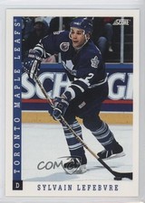 1993-94 Score Canadian Sylvain Lefebvre #359 i3a