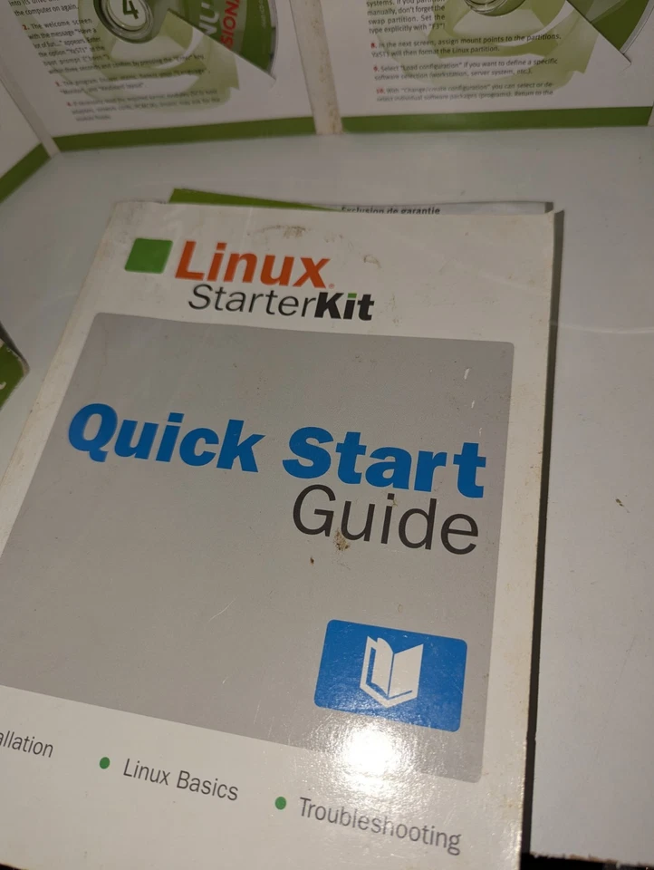 SuSE Linux 7.2 Professional 8 Disc CD Rom - Big Box / 8 Disc - Image 4 of 4