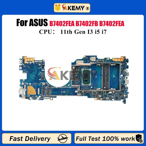 B7402FEA Laptop Motherboard For   B7402FBA Mainboard W/ i3 i5 i7 CPU #yr