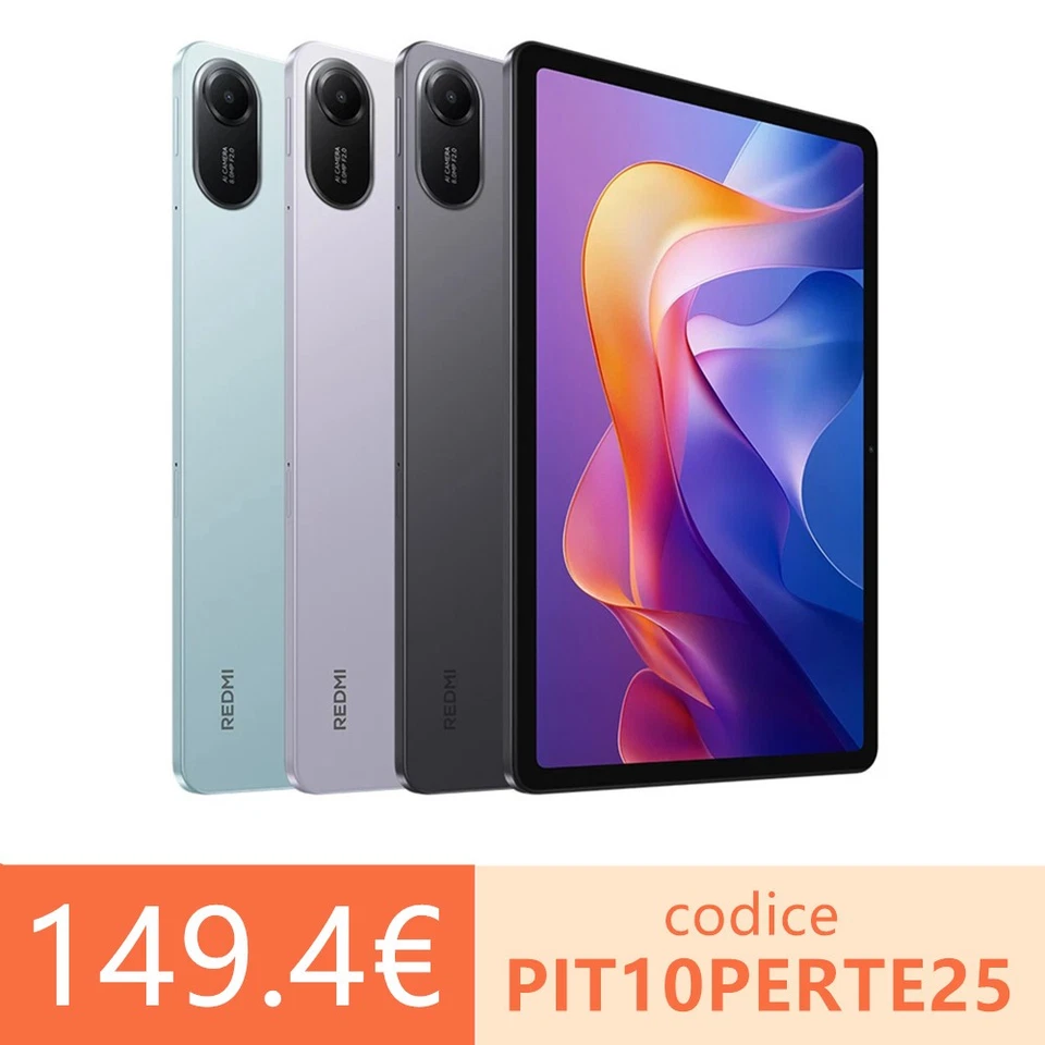 Xiaomi Redmi Pad 2 Tablet 4GB+128GB 90Hz 9000mAh MTK Helio G100-Ultra EU