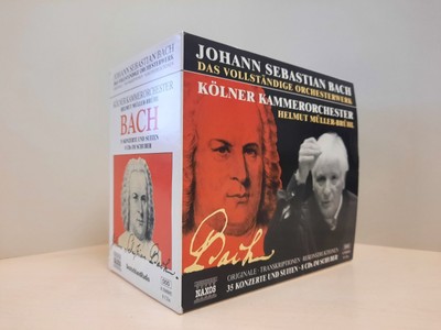 8CD NM Bach Helmut Müller-Brühl Kölner Kammerorchester Complete Orchestral Works