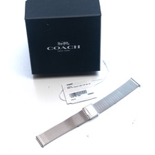 Coach Stainless Steel Wristwatch Band 14mm Women's W1677