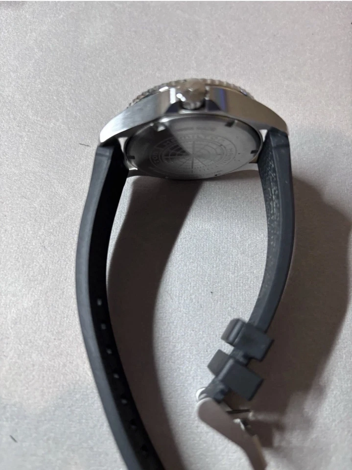 Hamilton Khaki Navy Men's Black Watch with Rubber Band - H82335331 - Image 4 of 4