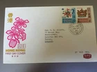 HONG KONG CHINA STAMPS RARE FIRST DAY COVER 1968 COAT OF ARMS